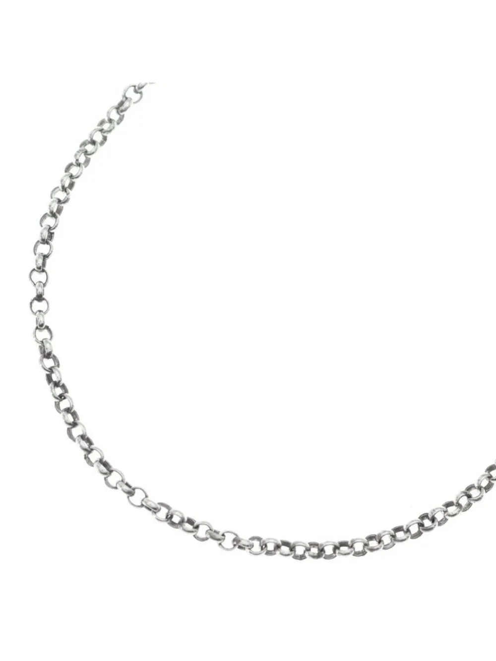 Chrome Hearts Neckchain Roll Chain Necklace Silver